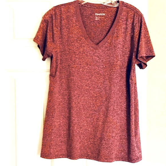 Reebok Soft V-Neck T-Shirt - Picture 1 of 3